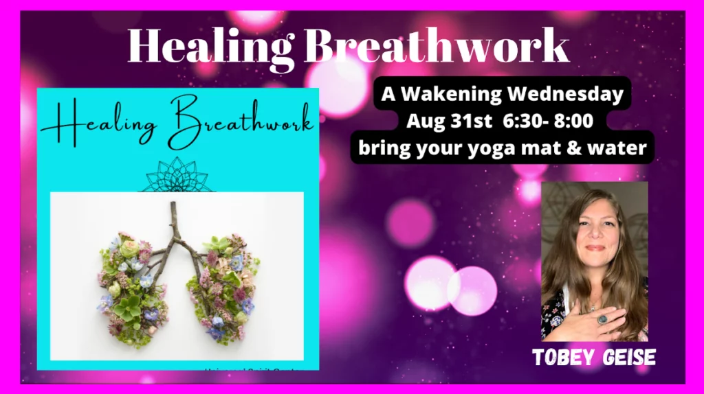 Healing Breath work poster